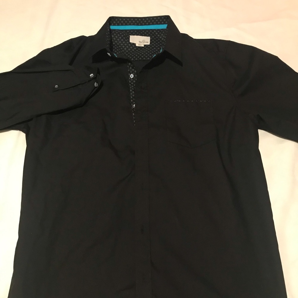 Black dress shirt